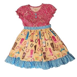Eleanor Rose Cowgirl Western Dress Size 8